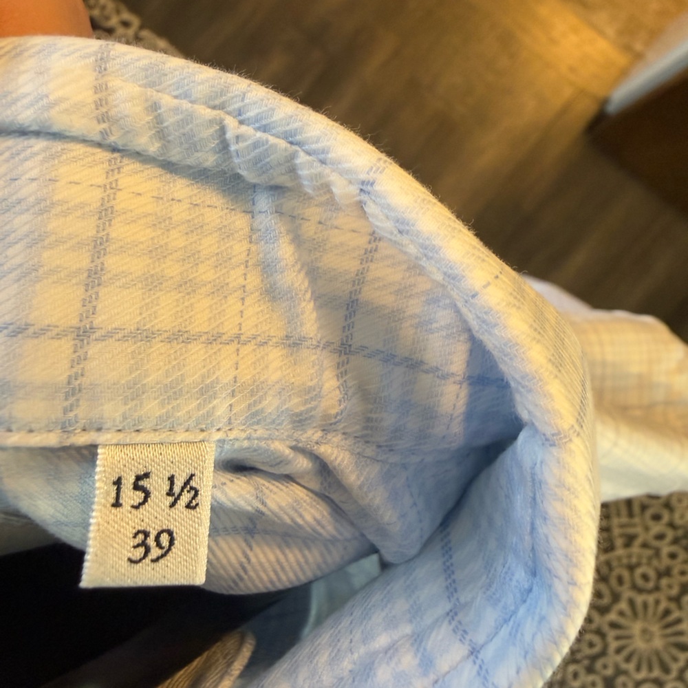 Men's Blue Dress Shirt